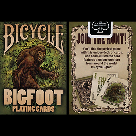 Bicycle Bigfoot Playing Card by US Playing Card Co