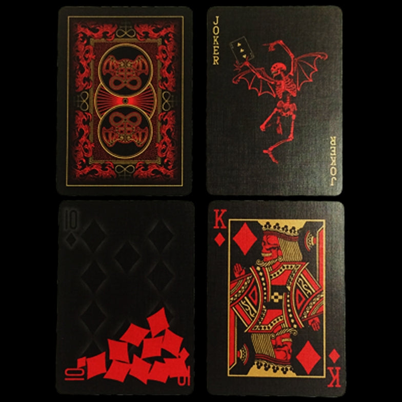 Bicycle Brimstone Deck (Red) by Gambler's Warehouse