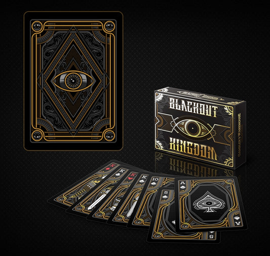 Bicycle Blackout Kingdom Deck (Limited Side tuck) by Gambler's Warehouse