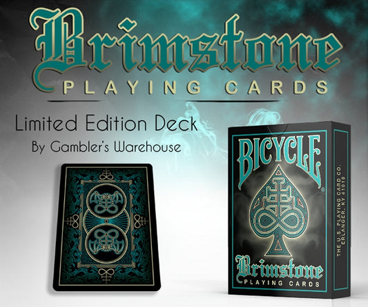 Bicycle Brimstone Deck (Green) by Gambler's Warehouse