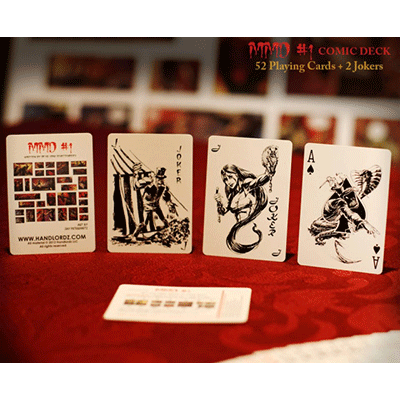 MMD - Comic Book Deck #1 (rot) by Handlordz, LLC  Limited Edition