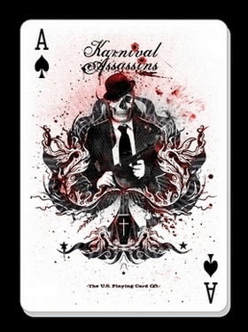 Karnival Assassin Bicycle Playing Cards (LTD ED FOIL CASE)