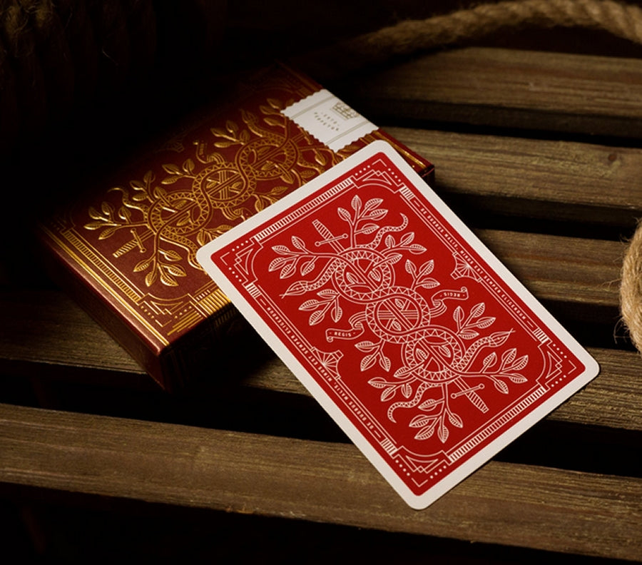 Monarch Red Playing Cards by Theory11