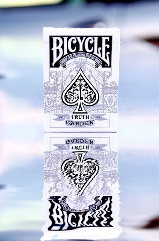 Truth Garden V4 WHITE Deck - Bicycle Playing Cards