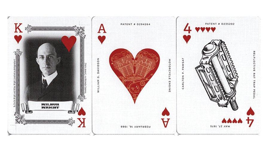 Limited Edition Art of the Patent (Vehicle) Playing Cards