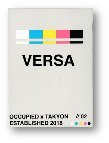 VERSA Playing Cards by Occupied Cards and Takyon Cards