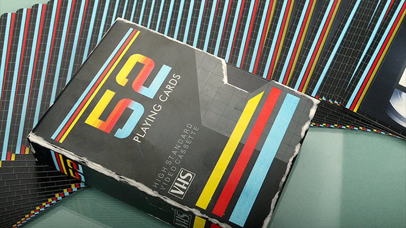 VHS Playing Cards by Collectable Playing Cards