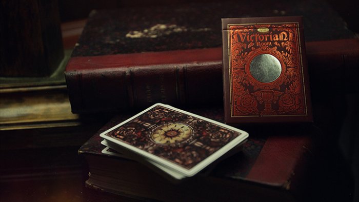 Victorian Room Playing Cards by The Blue Crown