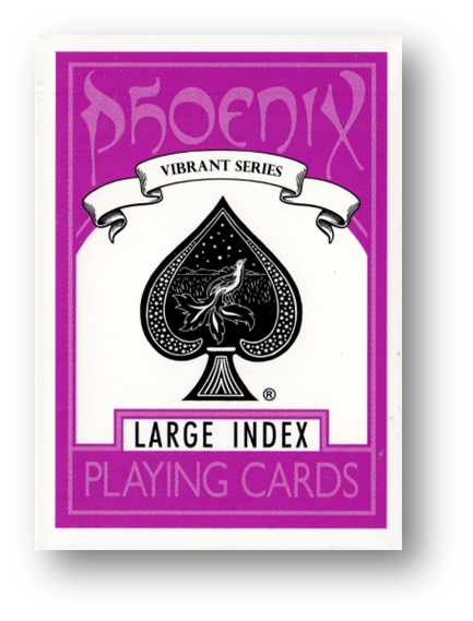 Phoenix Deck Large Index Vibrant Series VIOLETT