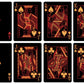 Bicycle - Natural Disasters Playing Cards - Volcano