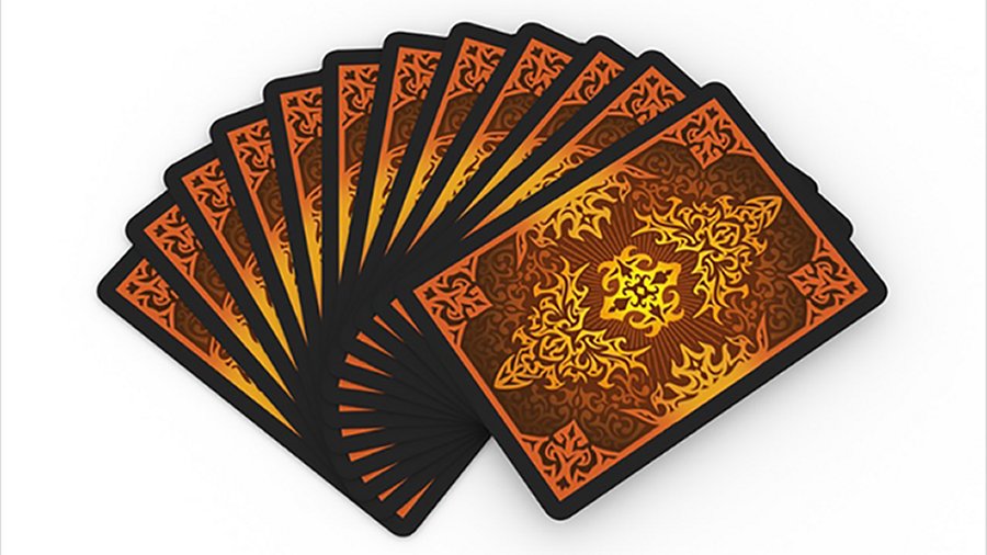 Bicycle - Natural Disasters Playing Cards - Wildfire