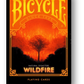 Bicycle - Natural Disasters Playing Cards - Wildfire