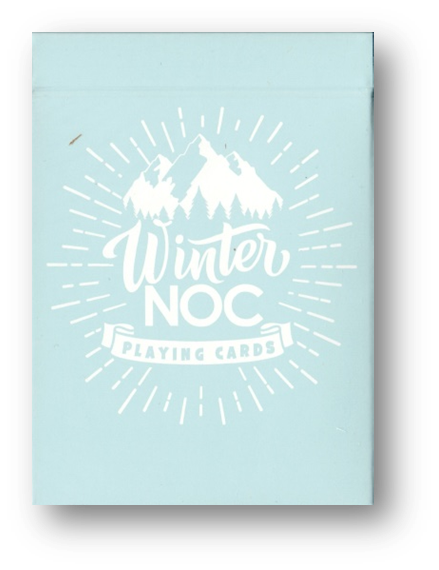 Winter NOC Glacier Ice (Blue) Playing Cards