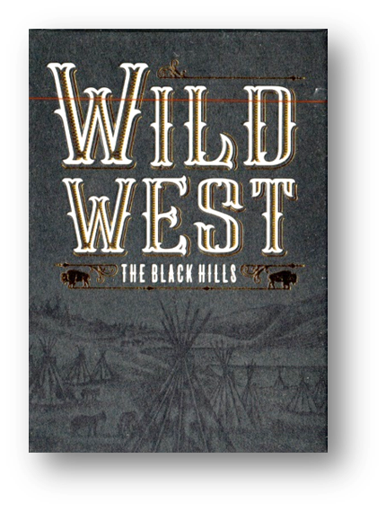 Wild West Black Hills Playing Cards