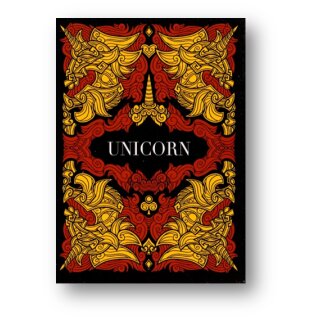 Unicorn Playing cards (Copper) by Aloy Design Studio