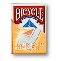 Bicycle - Blank Faces/Red Backs