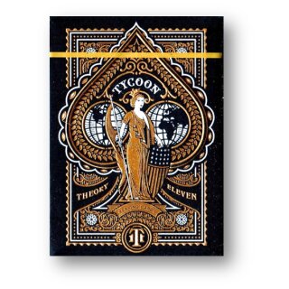 Tycoon Playing Cards Black 