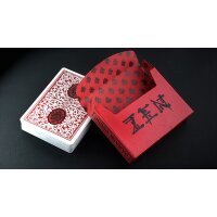 Royal Zen Playing Cards (Red) by Expert Playing Cards