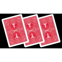 Invisible Deck Bicycle Mandolin (Red)
