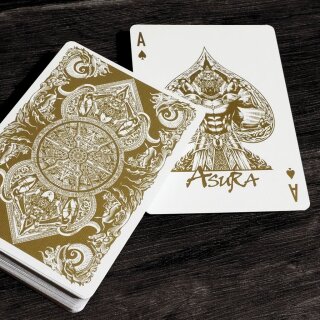 Gold Edition Bicycle Deck by Card Experiment Poker Spielkarten Asura Black 
