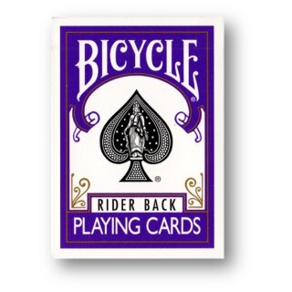 Bicycle - Poker Rider - Violet back