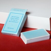 Magic Notebook Deck Sky BLUE Playing Cards