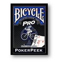 Bicycle Poker Peek Pro BLAU