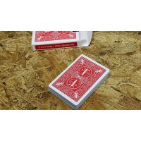 Bicycle Maiden Back (Red) Playing Cards