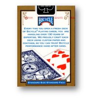 League Back - Bicycle Playing Cards Blue