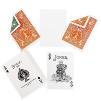 Bicycle Orange Rider Back Poker Spielkarten Deck
