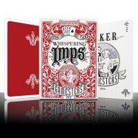 Gamesters Playing Cards Red