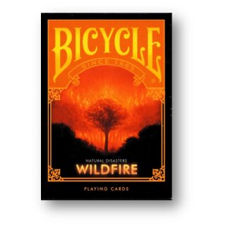 Bicycle - Natural Disasters Playing Cards - Wildfire