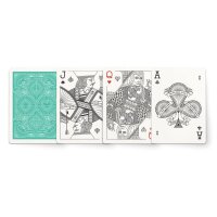 Green Deck of Playing Cards by MISC GOODS