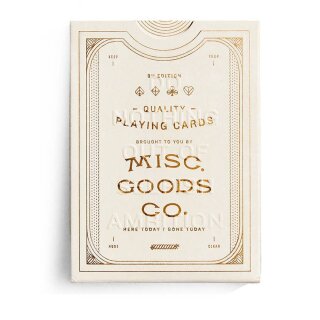 Ivory Deck of Playing Cards by MISC GOODS
