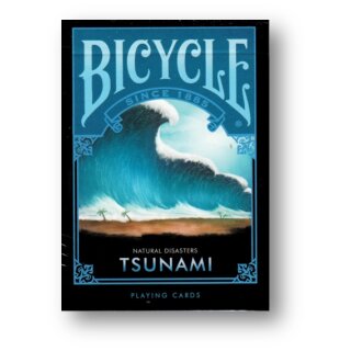 Bicycle - Natural Disasters Playing Cards - Tsunami