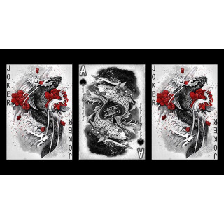Black Dragon Series Playing Cards by Craig Maidment Standard Edition 