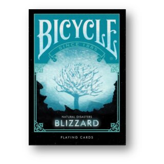 Bicycle - Natural Disasters Playing Cards - Blizzard