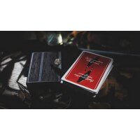 Plume Knife Playing Card (Red)