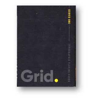 Grid Typographic Playing Cards