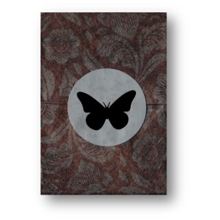 Butterfly Playing Cards Marked by Ondrej Psenicka - Red 2nd Edition