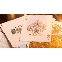 Mazzo di carte Regalia White Playing Cards by Shin Lim Carte da Gioco 
