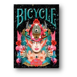 Bicycle Playing Cards Fireflies Design Limited Edition Deck Pitch-Black with Glowing Effects