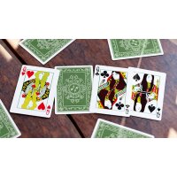 Black Roses Immergr&uuml;n Playing Cards