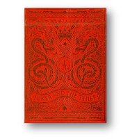 Blood Red Edition V3 Playing Cards by Joker and the Thief