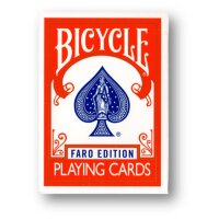 Limited Edition Gilded Bicycle Faro (Red) Playing Cards