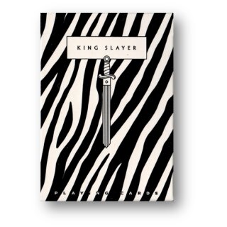Zebra King Slayer Playing Cards by Ellusionist