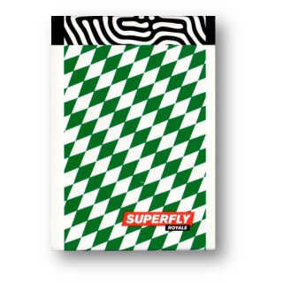 Superfly Royale Green Playing Cards