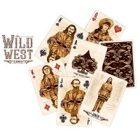 Wild West Deadwood Playing Cards