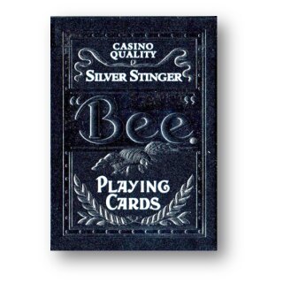 Bee Silver Stinger Playing Cards by USPCC