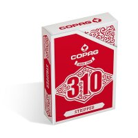 COPAG 310 Playing Cards - STRIPPER DECK RED - Slim Line